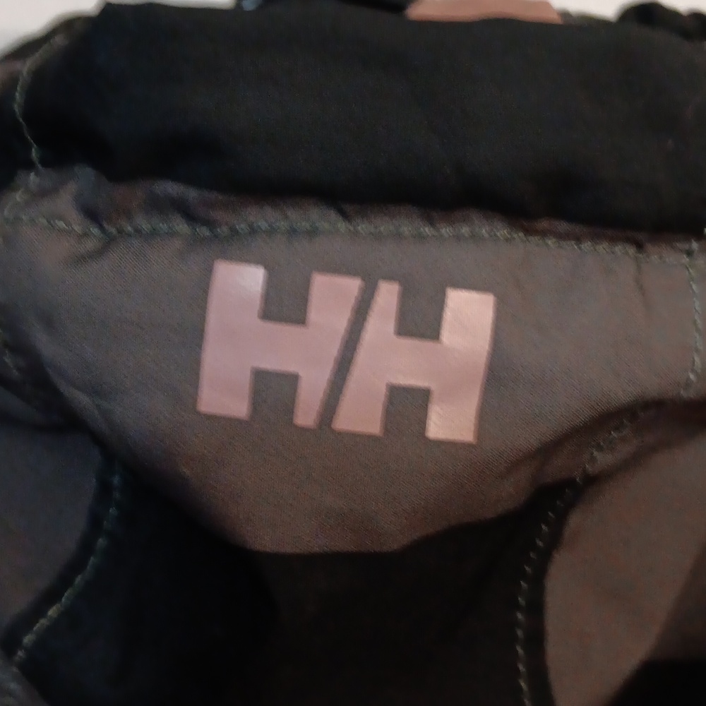 Helly Hansen Black and Gray Striped Hooded Jacket - Picture 6 of 15